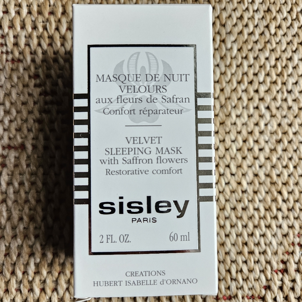 New in box, sealed, Sisley Paris 2 fl oz Velvet Sleeping Mask